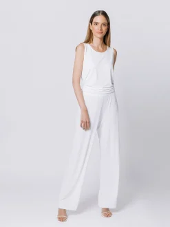 Pantalone elastico BIANCO