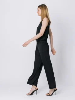 Pantalone elastico NERO