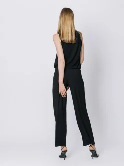 Pantalone elastico NERO