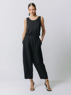 Pantalone gaucho in viscosa