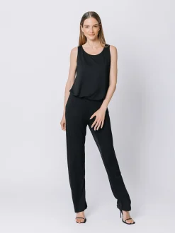 Pantalone in jersey NERO