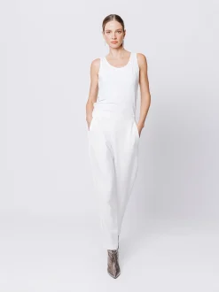 Pantaloni chino mano lana