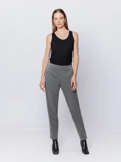Pantaloni chino mano lana