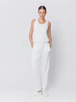 Pantaloni chino mano lana