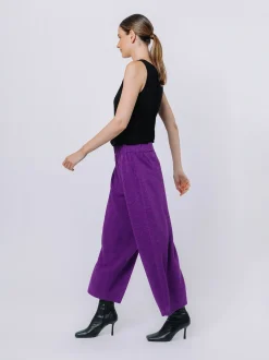 Pantaloni gaucho in maglia