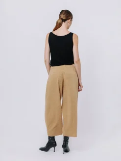 Pantaloni gaucho in maglia