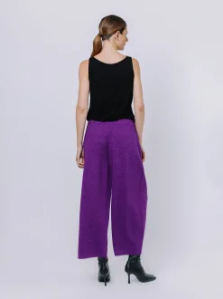 Pantaloni gaucho in maglia
