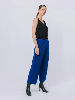 Pantaloni gaucho in maglia