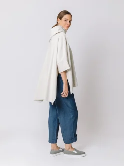 Poncho in pile