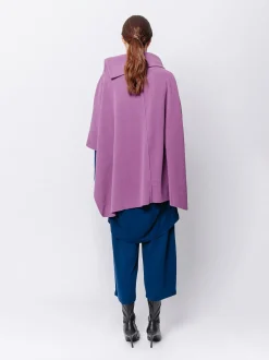 Poncho in pile