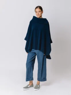 Poncho in pile