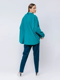 Poncho in pile