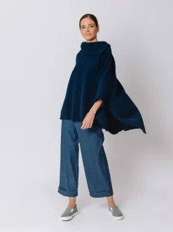 Poncho in pile
