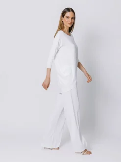 T-shirt ovetto BIANCA