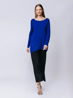 T-shirt ovetto maniche lunghe GIALLA