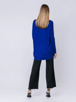 T-shirt ovetto maniche lunghe GIALLA